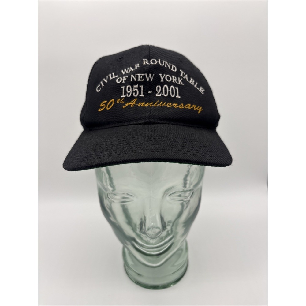 Vintage Civil War Round Table Of New York 50th Anniversary Hat Cap 1951-2001